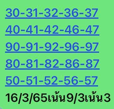 หวยหุ้น 16/3/65 ชุดที่ 4