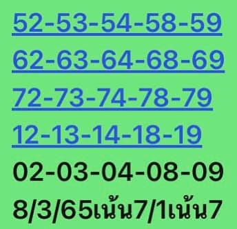 หวยหุ้น 8/3/65 ชุดที่ 10