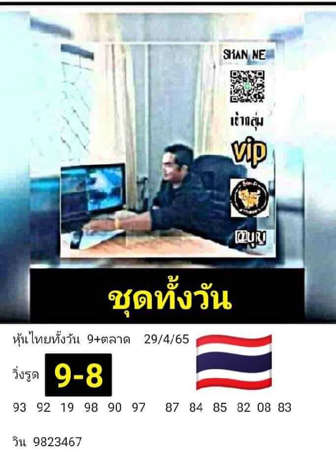 หวยหุ้น 29/4/65 ชุดที่ 6