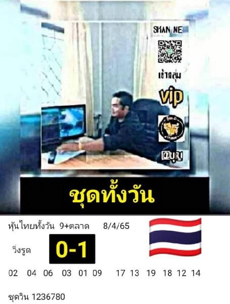 หวยหุ้น 8/4/65 ชุดที่ 6