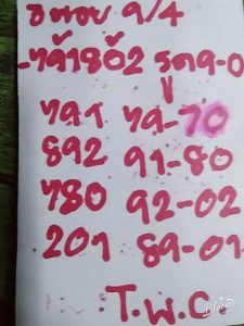 หวยฮานอย 9/4/6 ชุดที่ 2