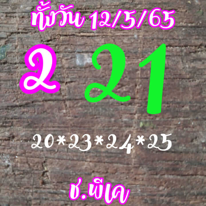 หวยหุ้น 12/5/65 ชุดที่ 10