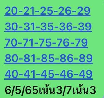 หวยหุ้น 6/5/65 ชุดที่ 4