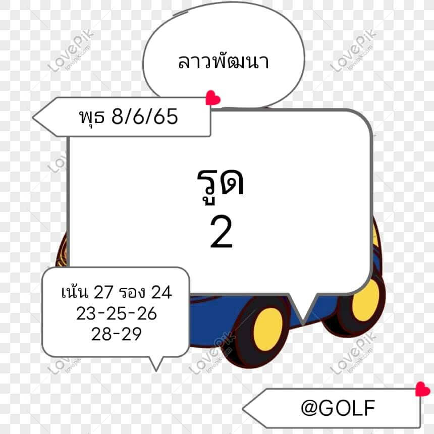 หวยลาว 8/6/65 ชุดที่ 6