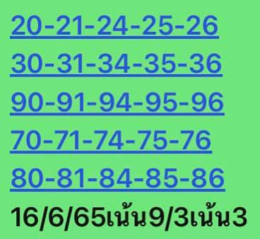 หวยหุ้น 16/6/65 ชุดที่ 8