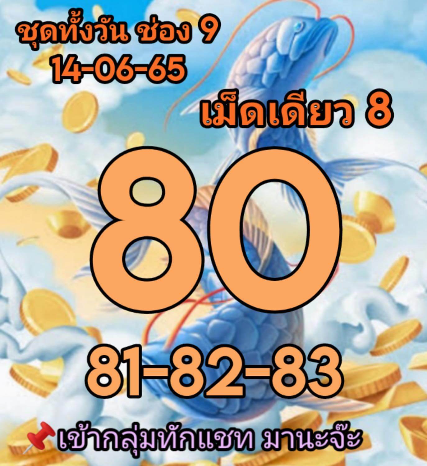 หวยหุ้น 14/6/65 ชุดที่ 10