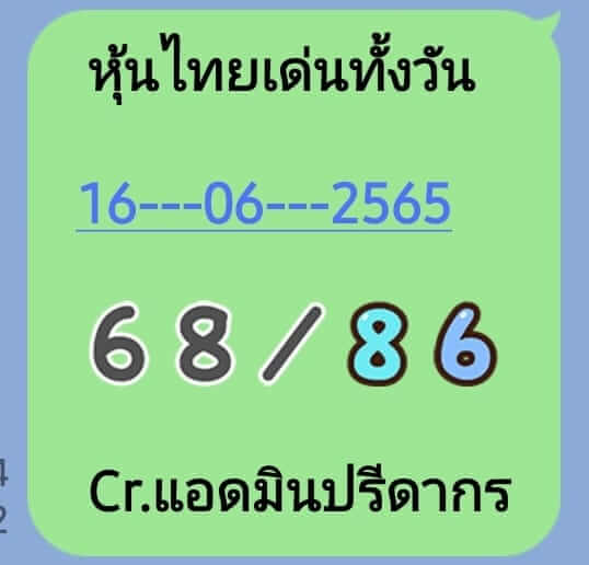 หวยหุ้น 16/6/65 ชุดที่ 4