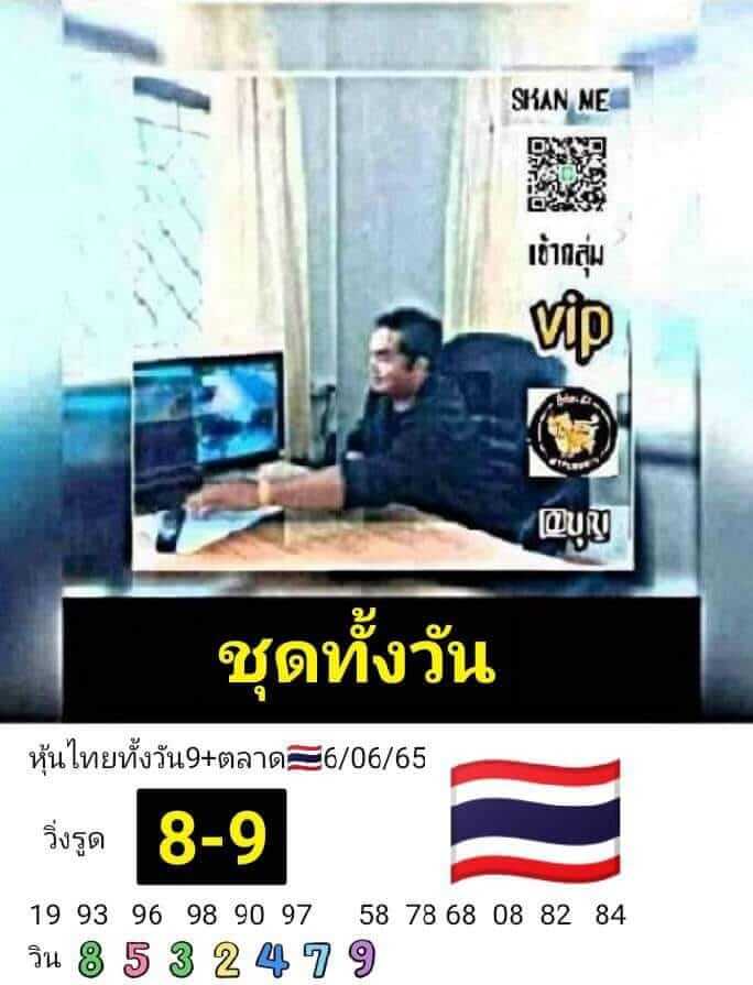 หวยหุ้น 6/6/65 ชุดที่ 6