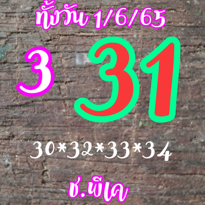 หวยหุ้น 1/6/65 ชุดที่ 9