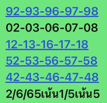 หวยหุ้น 2/6/65 ชุดที่ 4