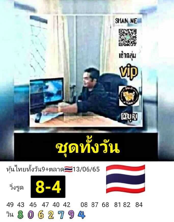 หวยหุ้น 13/6/65 ชุดที่ 5