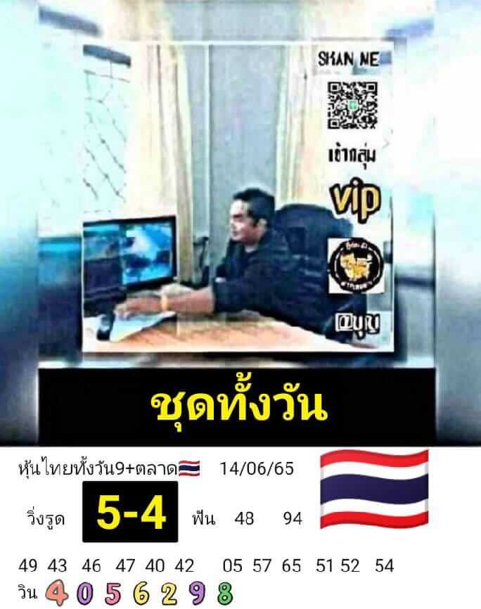 หวยหุ้น 14/6/65 ชุดที่ 6