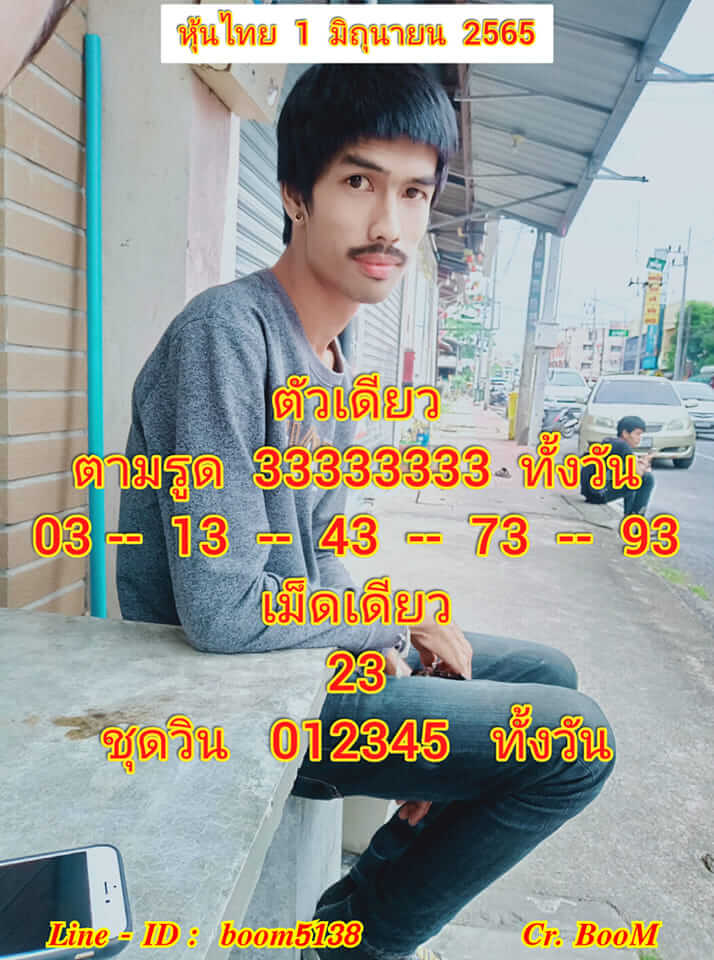 หวยหุ้น 1/6/65 ชุดที่ 1