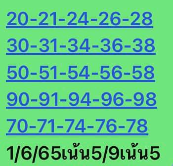 หวยหุ้น 1/6/65 ชุดที่ 2