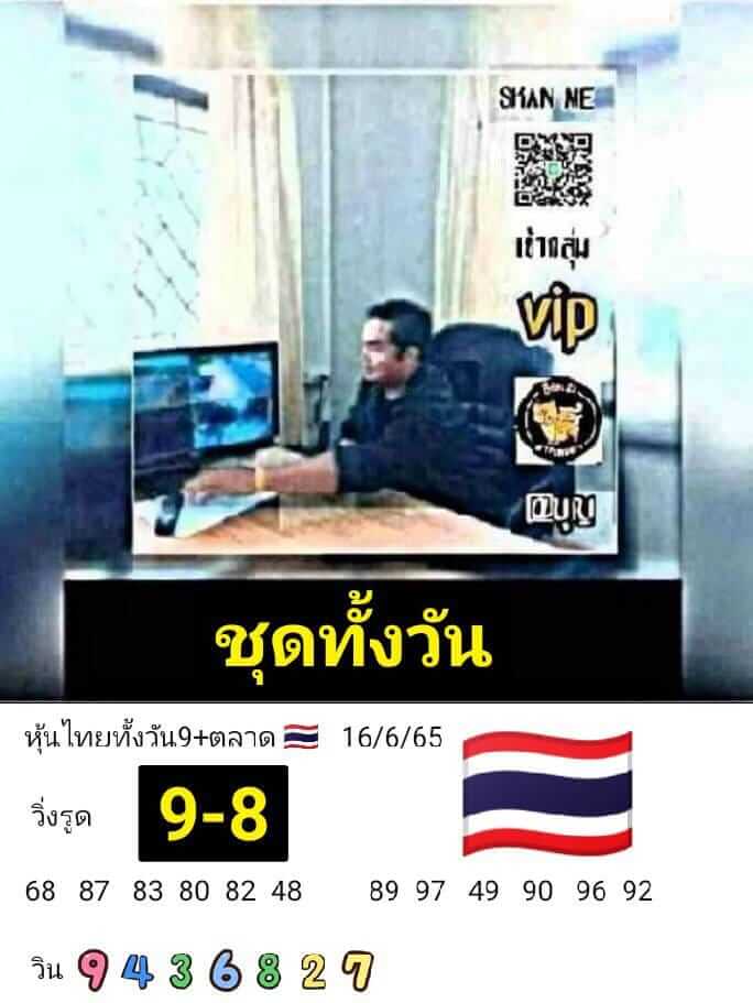 หวยหุ้น 16/6/65 ชุดที่ 3