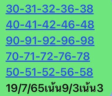 หวยหุ้น 19/7/65 ชุดที่ 4