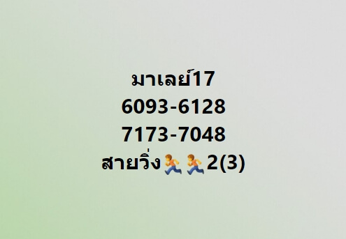 หวยมาเลย์ 17/8/65 ชุดที่ 2