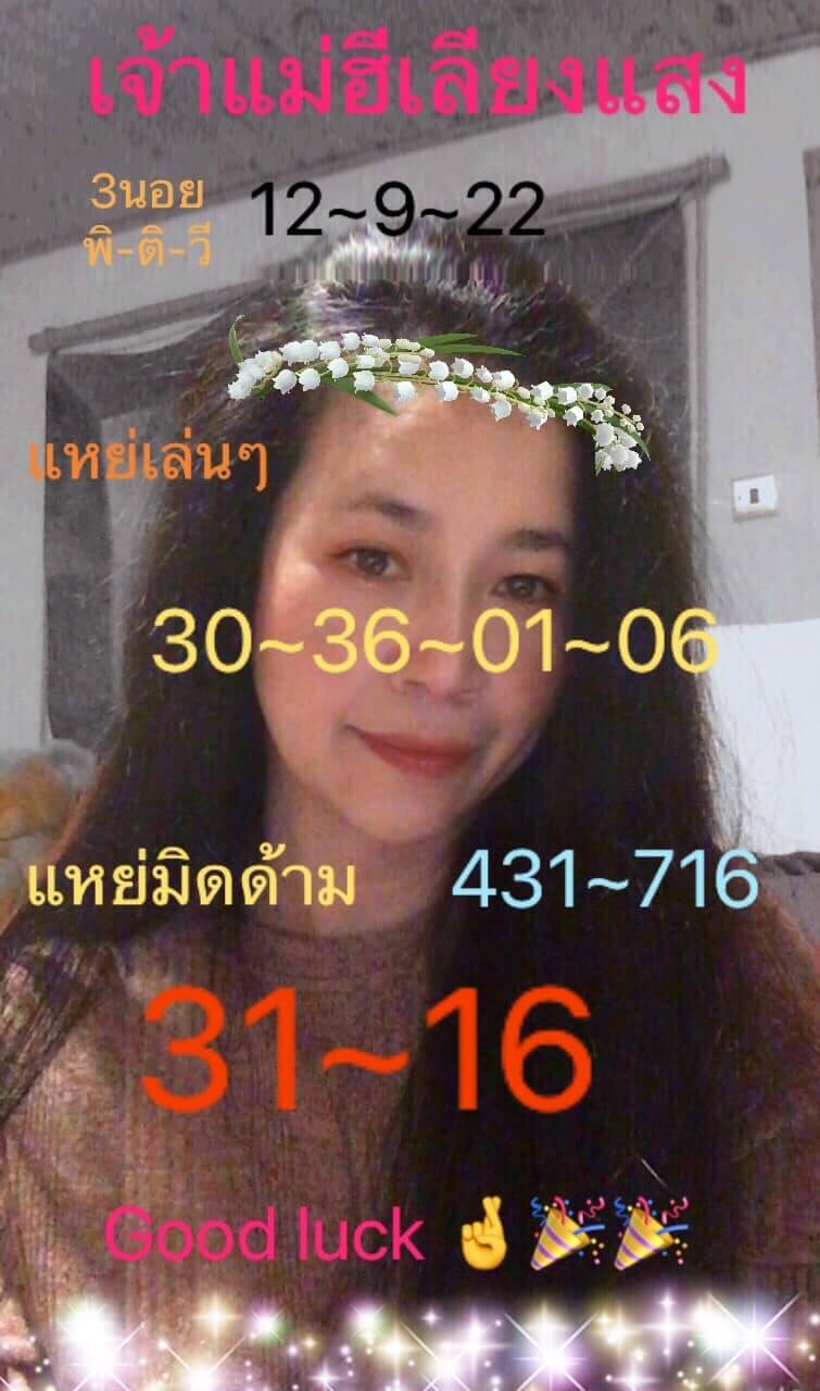 หวยฮานอย 12/9/65 ชุดที่ 10