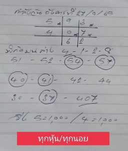 หวยฮานอย 27/9/65 ชุดที่ 3