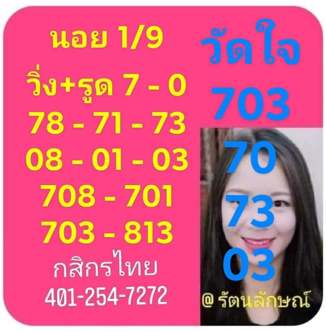 หวยฮานอย 1/9/65 ชุดที่ 1