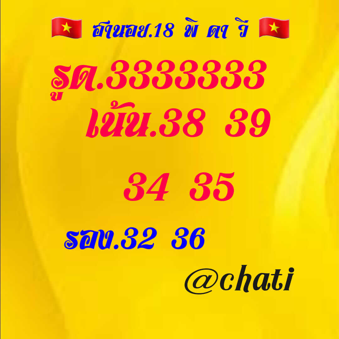 หวยฮานอย 18/11/65 ชุดที่ 9