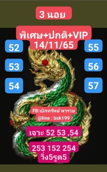 หวยฮานอย 14/11/65 ชุดที่ 9