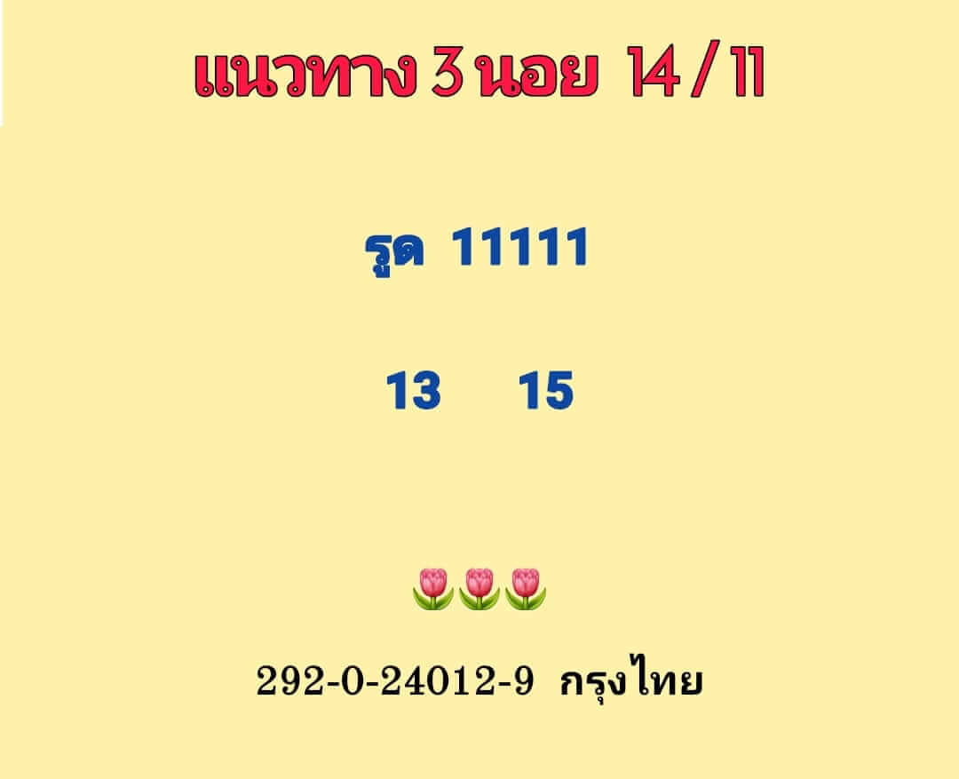 หวยฮานอย 14/11/65 ชุดที่ 8