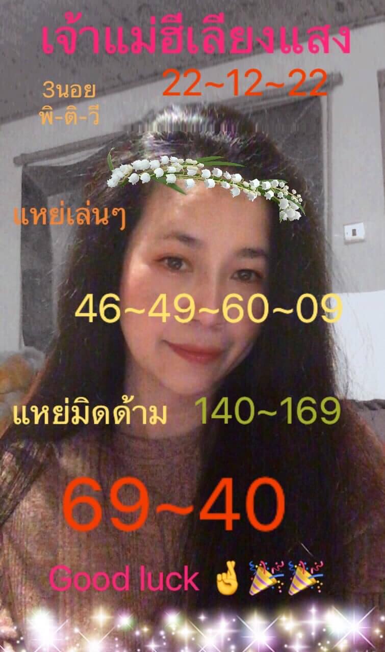 หวยฮานอย 22/12/65 ชุดที่ 7