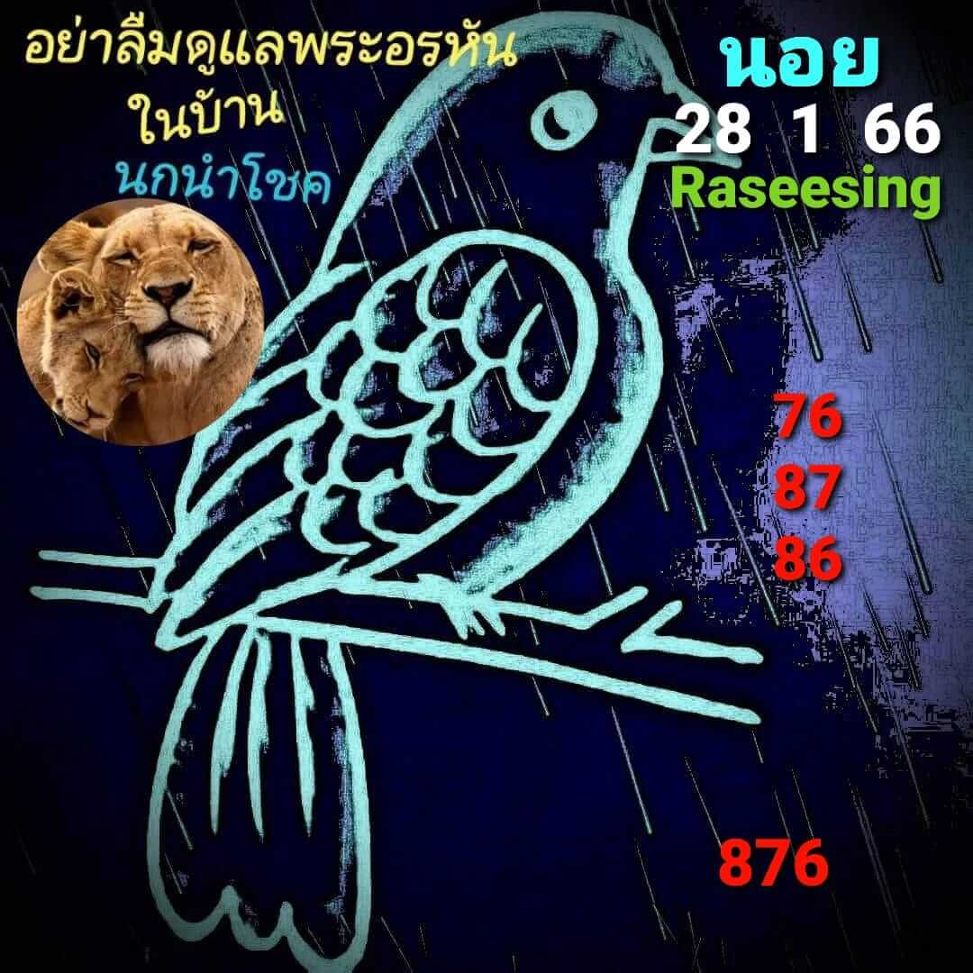 หวยฮานอย 28/1/66 ชุดที่ 1