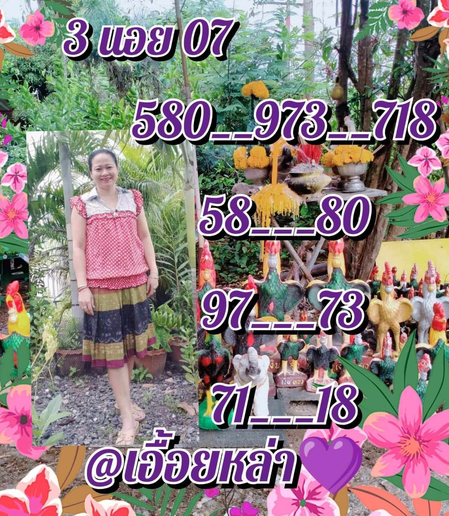 หวยฮานอย 7/1/66 ชุดที่ 1