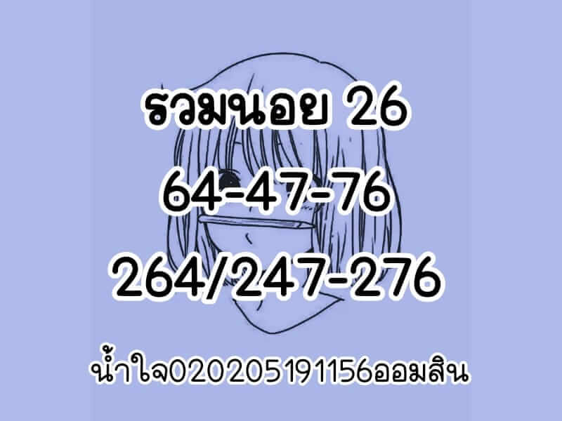 หวยฮานอย 26/1/66 ชุดที่ 2