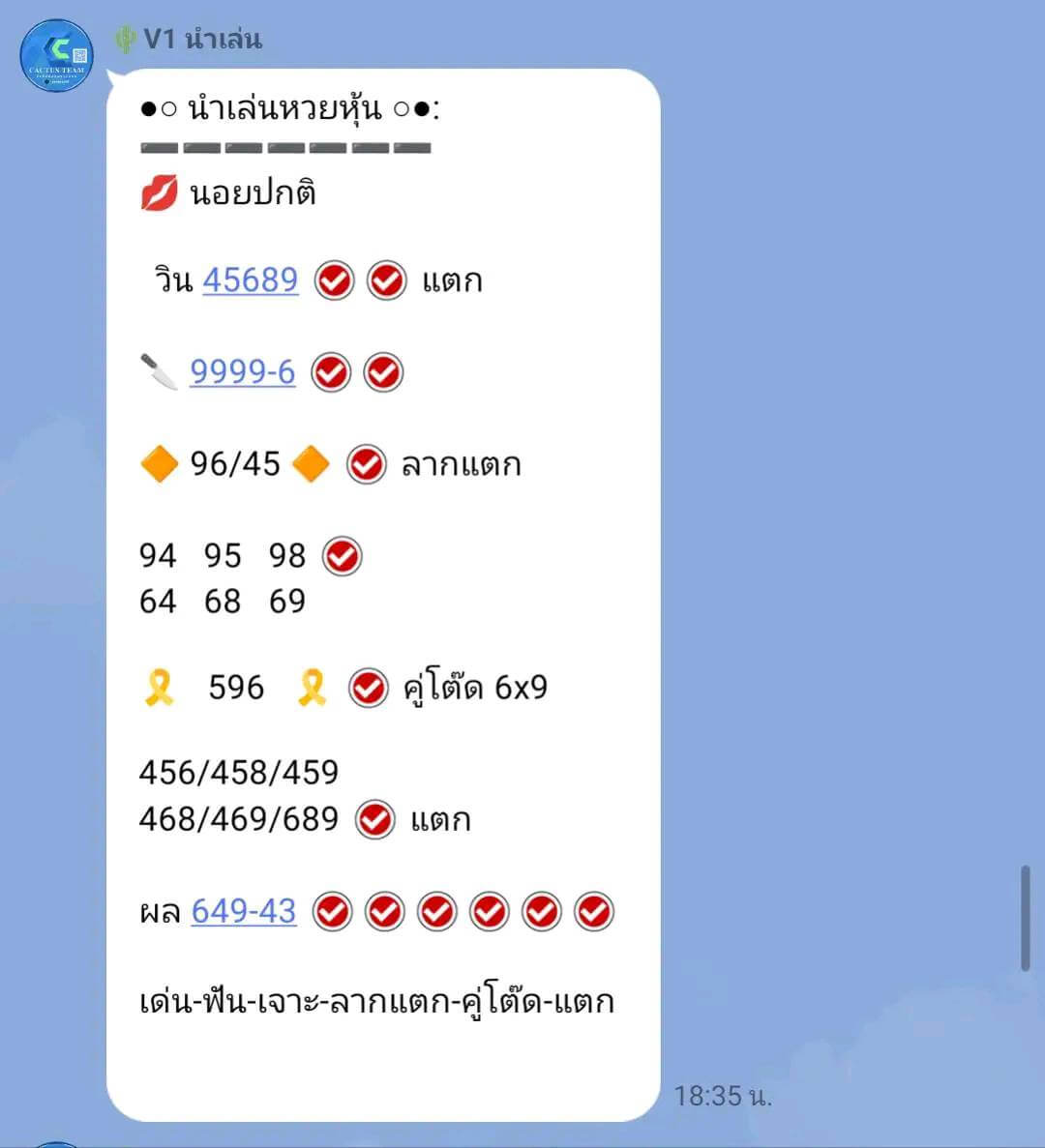 หวยฮานอย 9/1/66 ชุดที่ 5