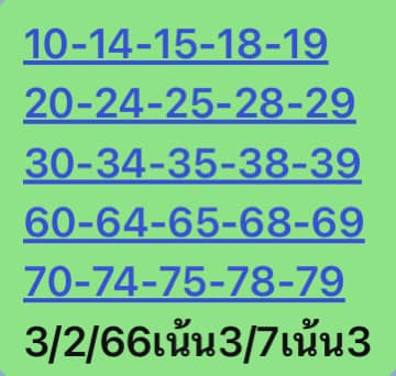 หวยหุ้น 3/2/66 ชุดที่ 8