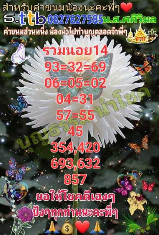 หวยฮานอย 14/2/66 ชุดที่ 8