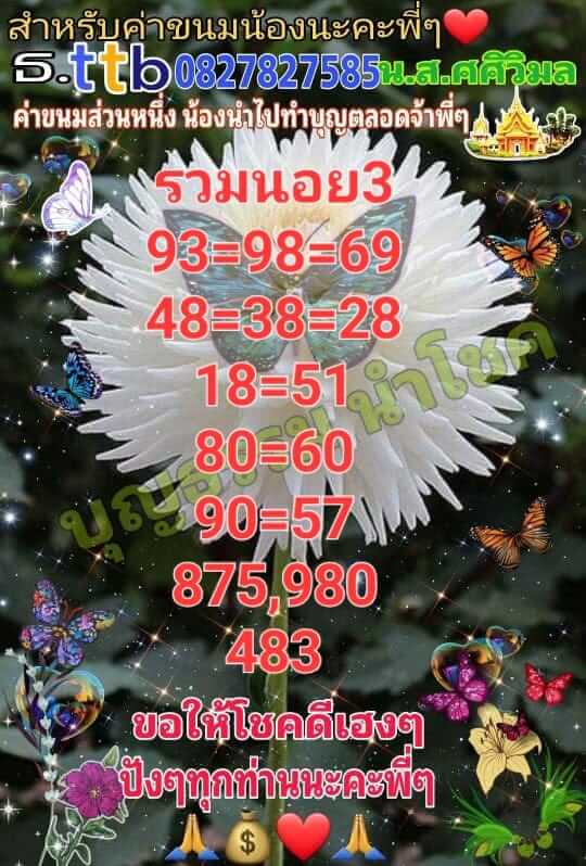 หวยฮานอย 3/3/66 ชุดที่ 4