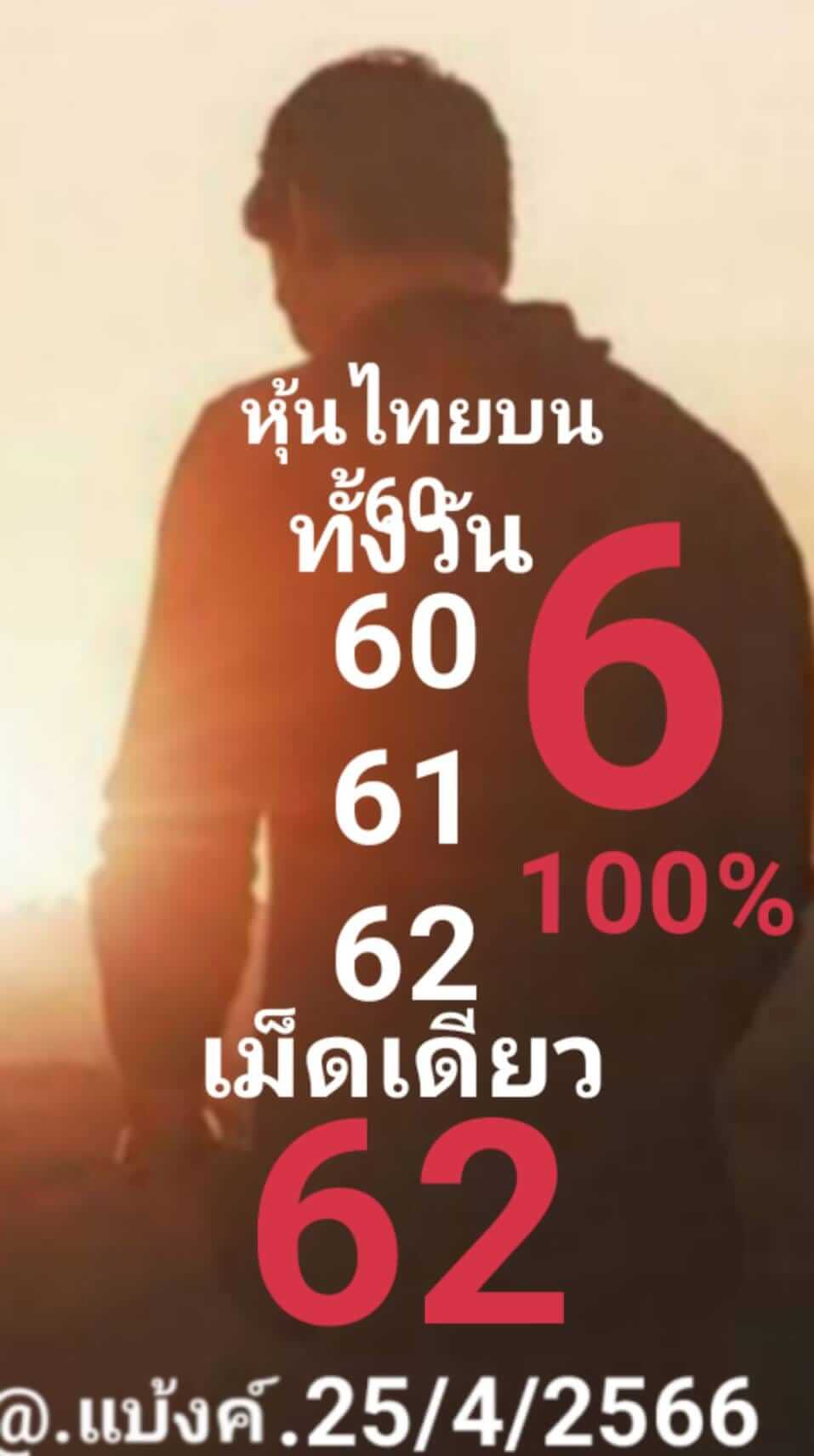 หวยหุ้น 25/4/66 ชุดที่ 2