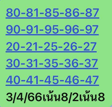 หวยหุ้น 3/4/66 ชุดที่ 2