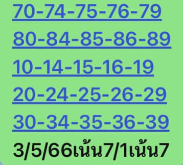 หวยหุ้น 3/5/66 ชุดที่ 3