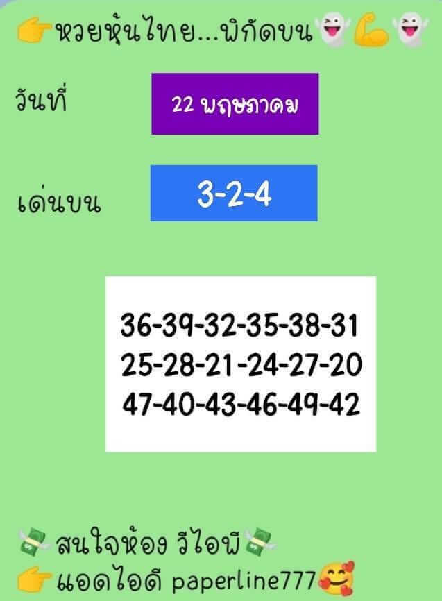 หวยหุ้น 22/5/66 ชุดที่ 4