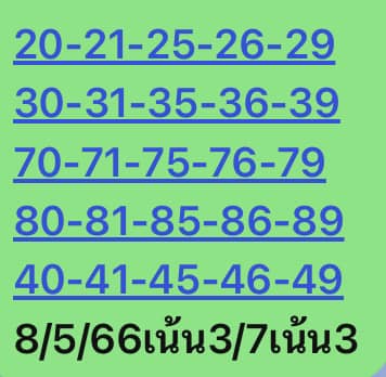 หวยหุ้น 8/5/66 ชุดที่ 6