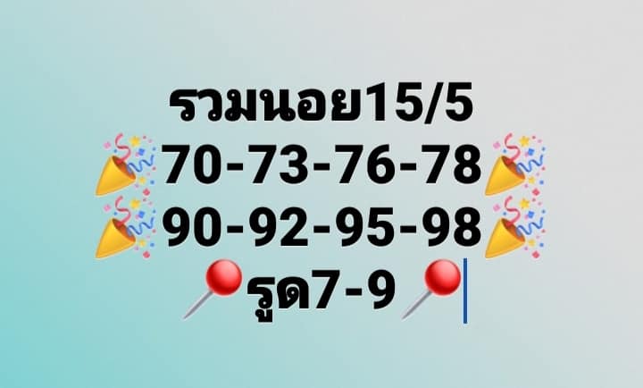 หวยฮานอย 15/5/66 ชุดที่ 4