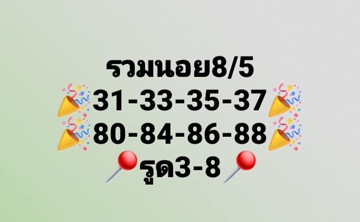 หวยฮานอย 8/5/66 ชุดที่ 6