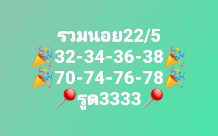 หวยฮานอย 22/5/66 ชุดที่ 7