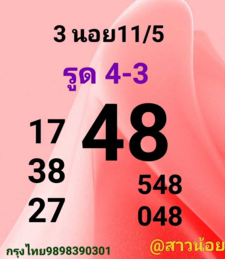 หวยฮานอย 11/5/66 ชุดที่ 8