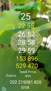 หวยฮานอย 28/5/66 ชุดที่ 9