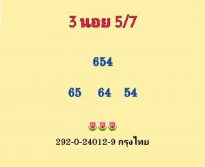 หวยฮานอย 5/7/66 ชุดที่ 4