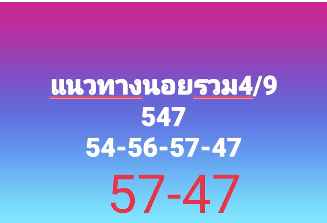 หวยฮานอย 4/9/66 ชุดที่ 2