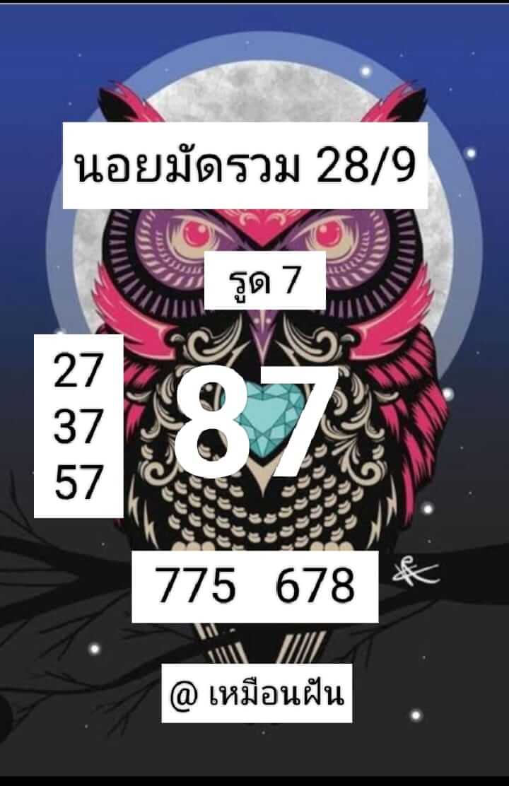 หวยฮานอย 28/9/66 ชุดที่ 3