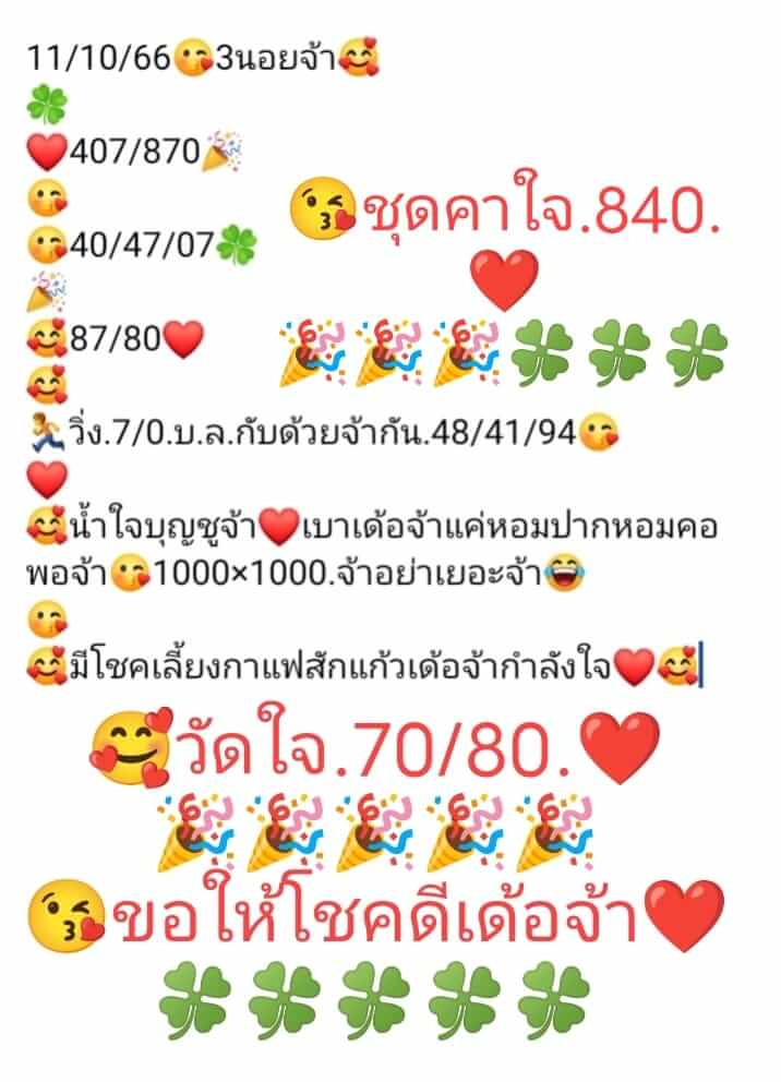 หวยฮานอย 11/10/66 ชุดที่ 10