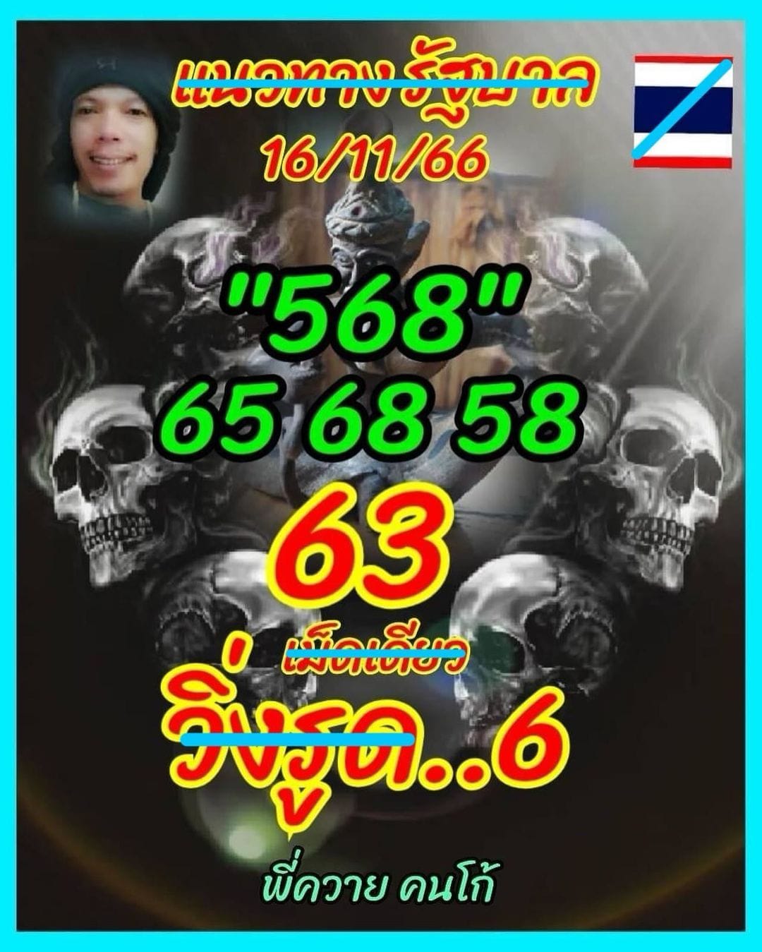 หวยลูกพ่อวิษณุกรรม 16/10/66